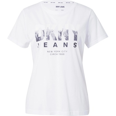 DKNY Тениска бяло, размер xl