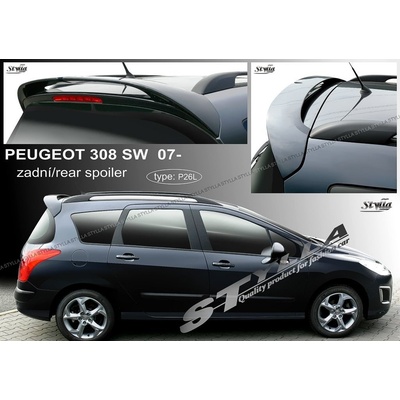 Spoiler zadných dverí horný Peugeot 308 I SW 2007-2013