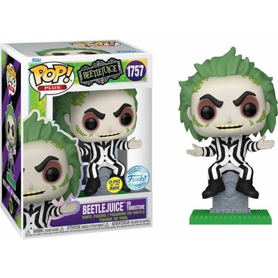 Funko Pop! 1757 Beetlejuice Beetlejuice On Tombstone GITD Special Edition