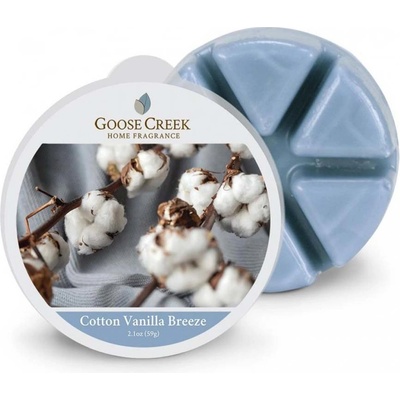 Goose Creek Candle Vonný Vosk Cotton Vanilla Breeze 59 g