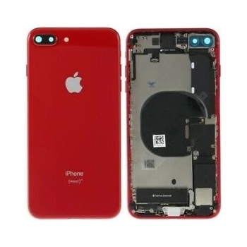 Kryt Apple iPhone 8 PLUS zadní + střední červený