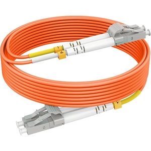 Conneu LC-LC дуплекна пач корда, мултимод OM2, 3 мм. , оранжева, Conneu (25 м) (CNFJ-LCLCOM2DOR3mm-25)