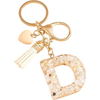 HARAHU Ключодържател Азбука - d / Бяла kp37800 (37800)