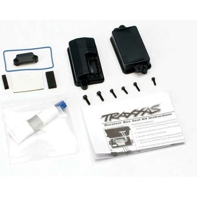 Traxxas Кутия за приемник Box, receiver (sealed)/ foam pad/2.5x8mm CS (2)/ 3x10mm CS (, TRX3628 (TRX3628)