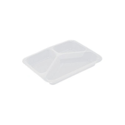 ECOFOL Plastová zatavovací miska 3D transparentní PP 227x178x30 mm ideal pack® bal/50 ks
