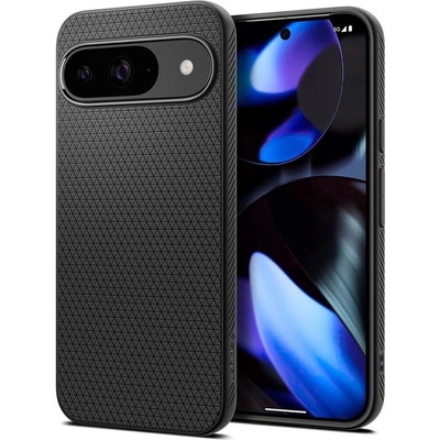 Spigen Противоударен Калъф за Google Pixel 9 Pro/ 9, Spigen Liquid Air Case, Черен (ACS07682)