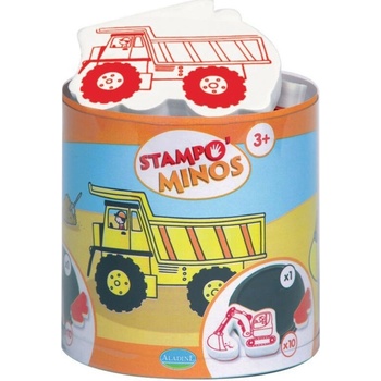 Aladine dětské razítka StampoMinos Na stavbě