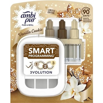 Ambi Pur 3Volution Osvěžovač Vzduchu∘S Chytrým Programováním, Startovací Sada Vanilla Cookie 20 ml