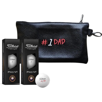 Titleist Pro V1 Fathers's Day 6 ks + kapsička – Zboží Mobilmania