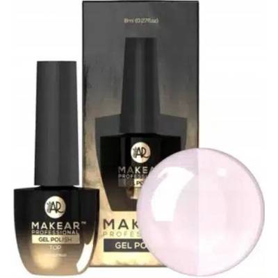 Makear Hybridní Top na nehty bez výpotku Manicure Milky 8ml Odstín Blush