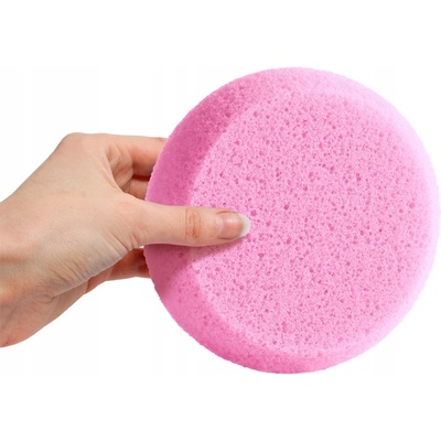 Akuku detská hubka na umývanie ružová