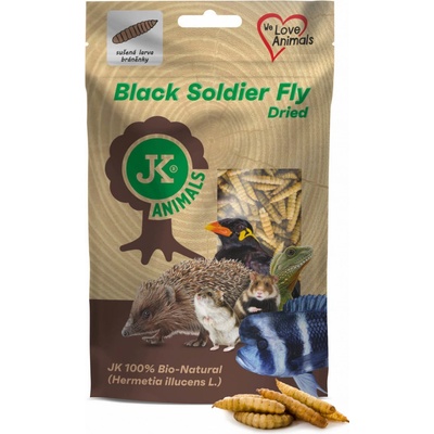 JK ANIMALS Black Soldier Fly 80 g – Zboží Dáma