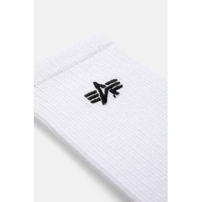 Alpha Industries Памучни чорапи Alpha Industries Basic Socks 3 Pack (3 чифта) в бяло 156986 (156986)