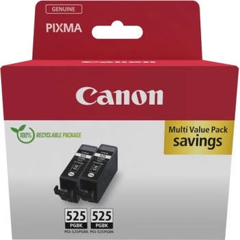 Canon Картриджи, Canon PGI-525PGBK, Черен - Двойна Опаковка (4529B017)