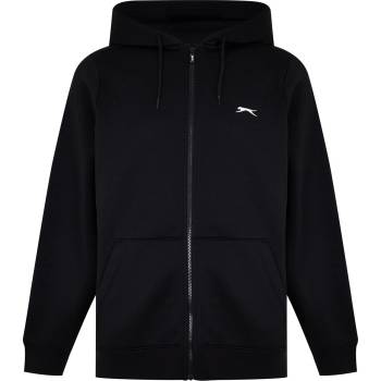 Image 1 of Slazenger Мъжки суичър Slazenger Full Zip Hoodie Mens - Black