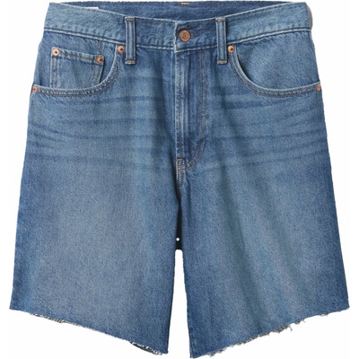 Gap dámske šortky Loose bermuda modrá