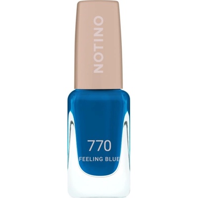 Notino Gel Effect Nail Polish lak na nechty s gélovým efektom 770 Feeling Blue 10 ml