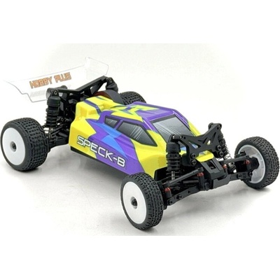 Hobby Plus Speck-B Brushless Buggy 2WD RTR žluto-fialová Absima RC_326221 1:24