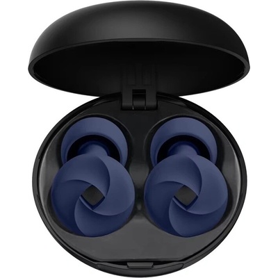 Sleep Earplugs špunty do uší s usazovacím kroužkem Tmavě modrá