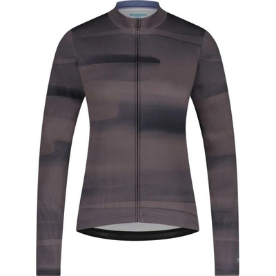 Shimano KAEDE PRINTED LONG fialová/šedá