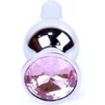  Steel anal plug waski plug metal diamond 9cm