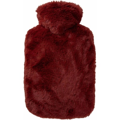 Hugo Frosch Classic Termofor s obalem, extra dlouhý vlas, bordo (4250098505598)