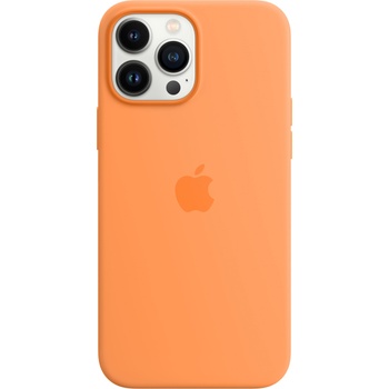 Image 1 of Apple Оригинален гръб Apple Silicone Magsafe Cover за iPhone 13 Pro Max - Marigold, MM2M3ZM/A