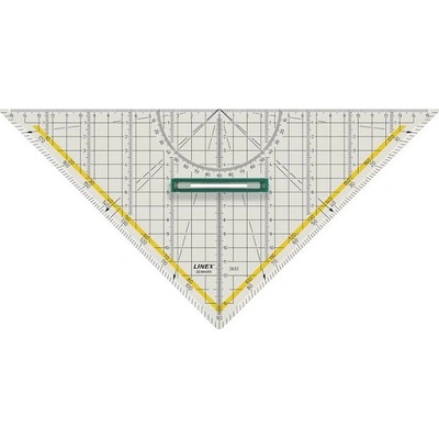 Linex geometrický trojúhelník 2632 s držadlem