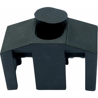 PILECKÝ Příchytka plotového panelu PILOFOR CLASSIC pro sloupek PILOFOR plastová 60 x 60 mm černá