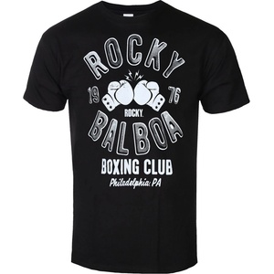 HYBRIS мъжка тениска Rocky - Balboa Boxing Club - Black - HYBRIS - MGM-1-ROCK012-H7-15-BK