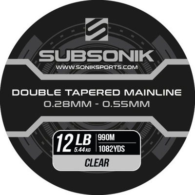 Sonik Subsonik Double Tapered Main Line Clear 990 m 0,28-0,55 mm