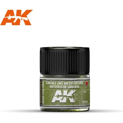 AK Real Colors IJN M3 M Mitsubishi Interior Green 10 ml.