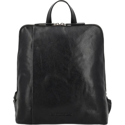 Hide & Stitches Čierny elegantný kožený nobless11L