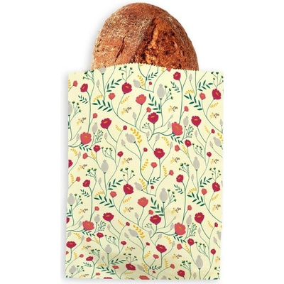 BajaBee Voskovaný pytlík XL Květy 35x45cm 1ks – Sleviste.cz