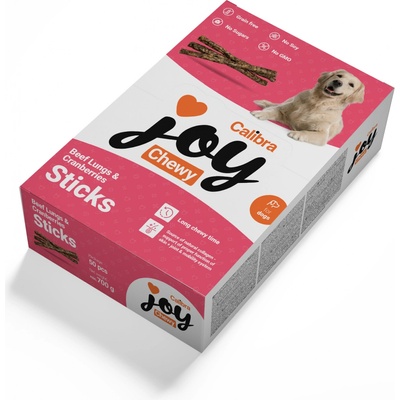 Calibra Joy Dog Chewy Beef Lungs&Cranber. Sticks 700 g