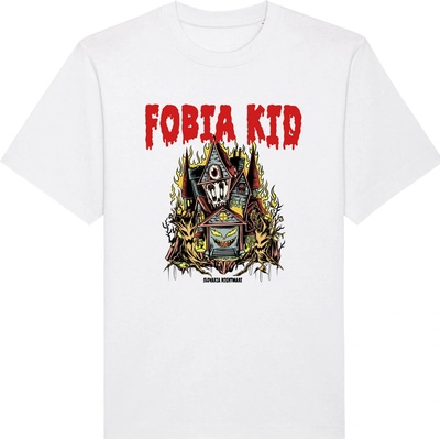 Tričko Fobia Kid Slovakia Nightmare biela