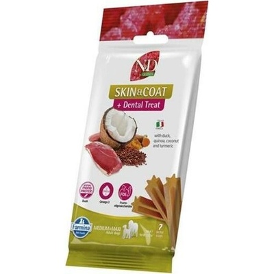 Farmina Pet Foods N&D QUINOA Dog Dental Snack Skin & Coat Duck Adult Medium & Maxi 100 g