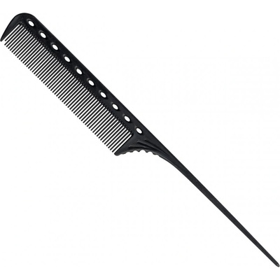 Y.S. Park tupírovací hřeben se špičkou černý 101 216 mm