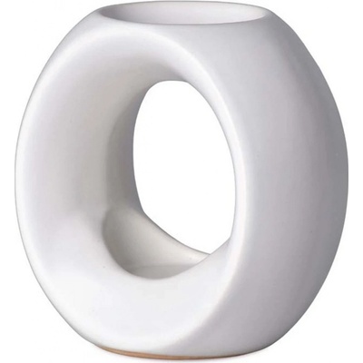 Aroma lampa keramická 110 x 120 mm bílá – Zboží Dáma