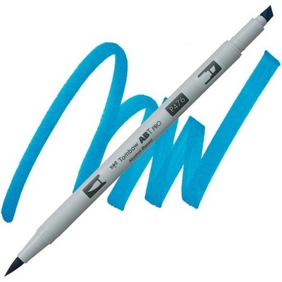 Lihová oboustranná fixa TOMBOW ABT PRO, Cyan (476)