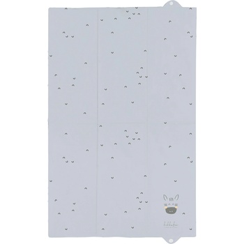 KikkaBoo Сгъваема PVC подложка за повиване 50х80см Stripy Friends (31108060107)