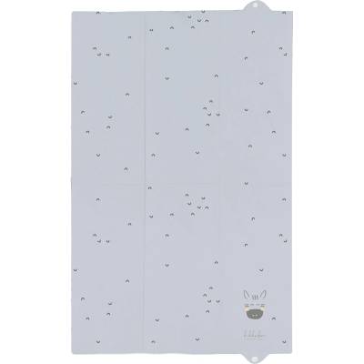 KikkaBoo Сгъваема PVC подложка за повиване 50х80см Stripy Friends (31108060107)