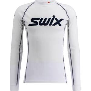 Swix Синтетично термобельо Swix RaceX Classic Long Sleeve Synthetic base layer - Bright White / Dark Navy (014-2173-0113)