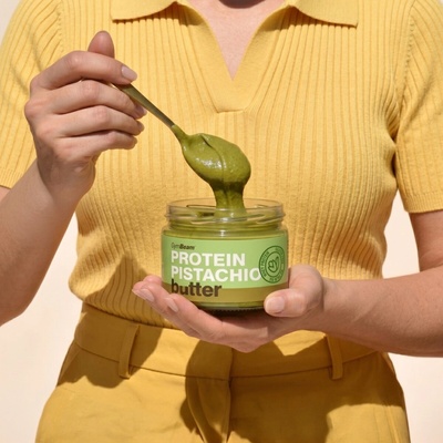 GymBeam Proteínové pistáciové maslo 220 g