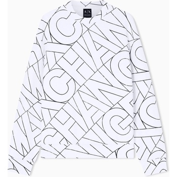 Armani Exchange Блуза Armani Exchange SWEATSHIRT - Ivory multi