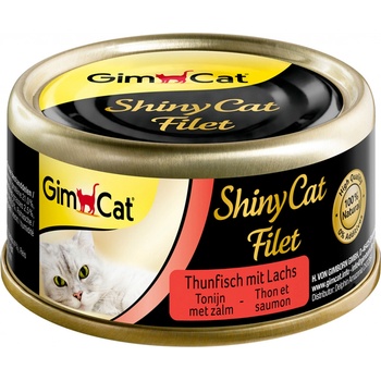 Gimborn GimCat ShinyCat tuniak s lososom 70 g