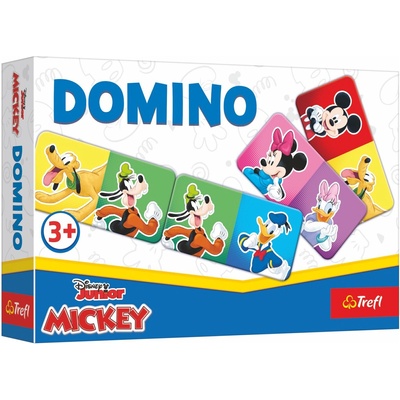 Trefl Настолна игра Domino mini: Disney Multiproperty - Детска