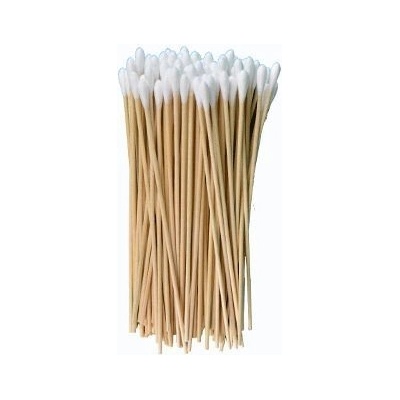 CVET Tyčinky vatové nesteril.dřevěné 15 cm 100 ks