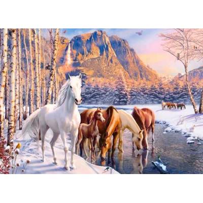 Castorland - Puzzle Winter Melt - 180 piese