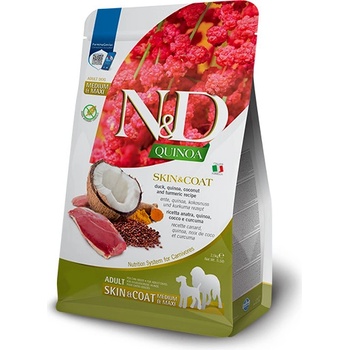 N&D GF Quinoa Skin & Coat Adult Dog Duck 7 kg